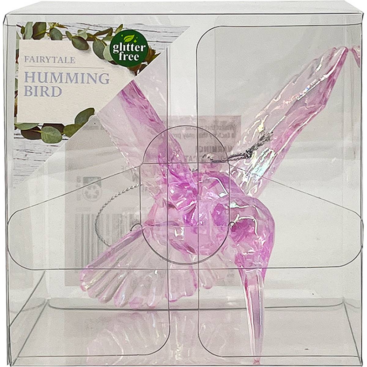 Christmas Decoration Fairytale Hummingbird Pink