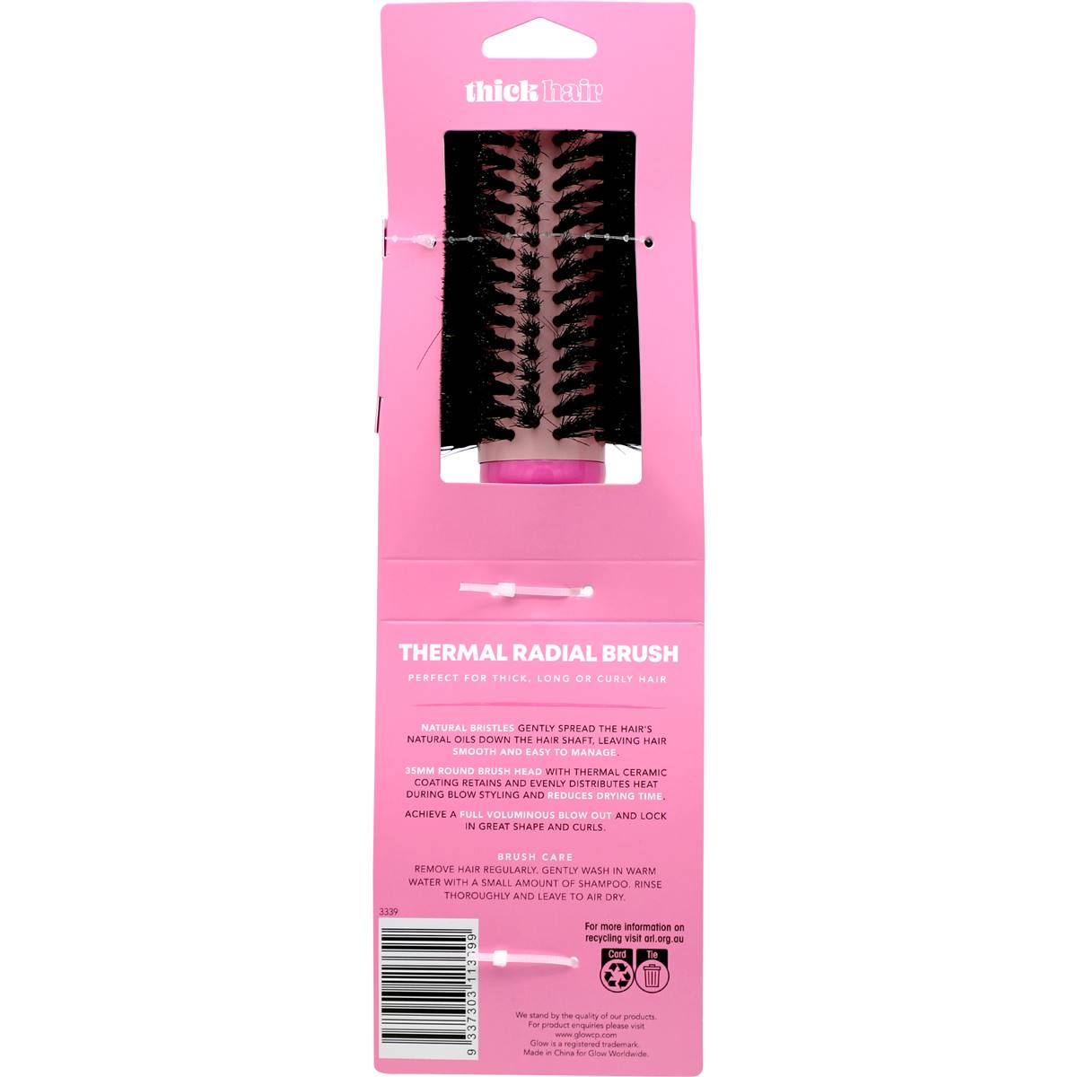 Thick Hair Thermal Radial Brush Each Woolworths