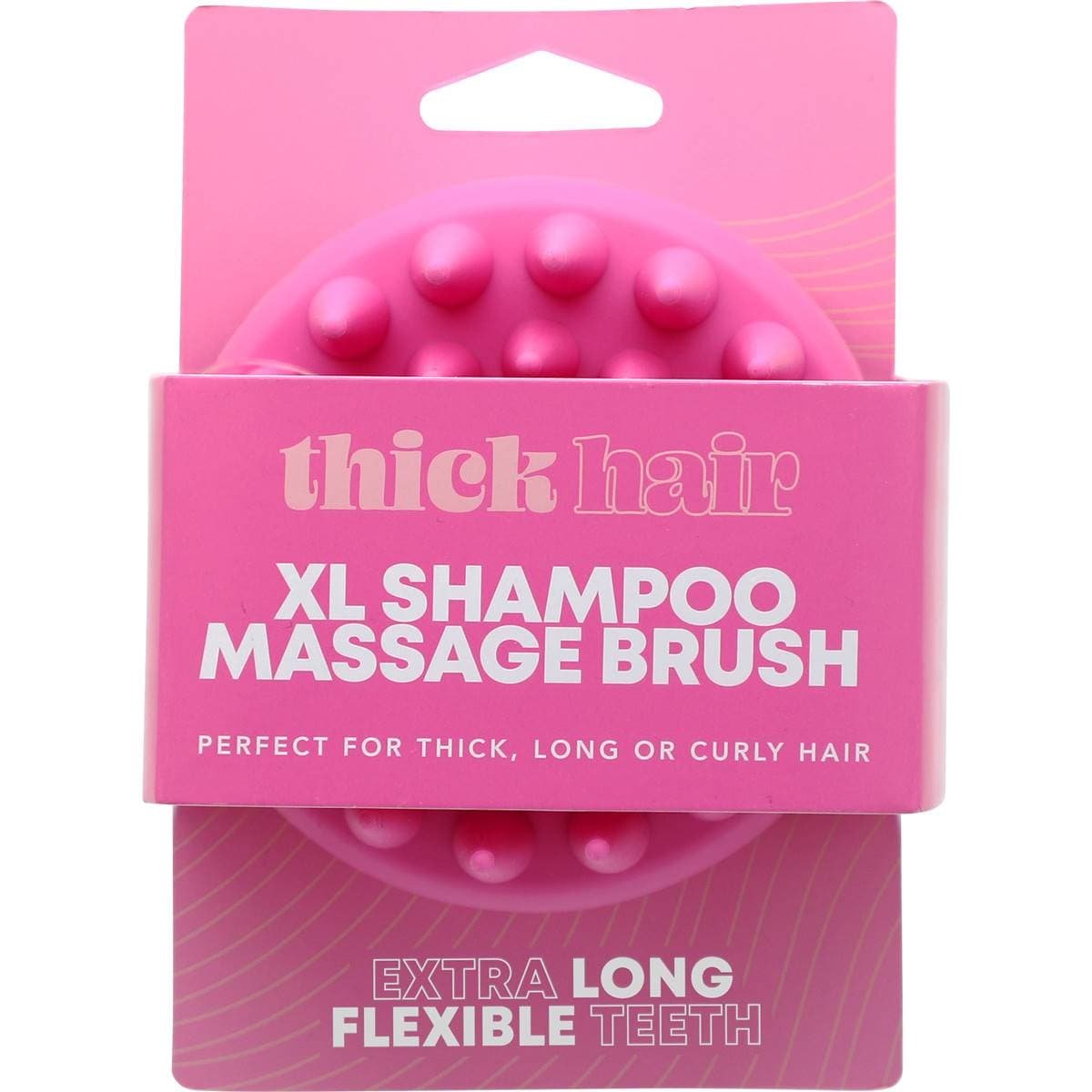 Thick Hair Xl Shampoo Massage Brush Massage Brush Each Woolworths
