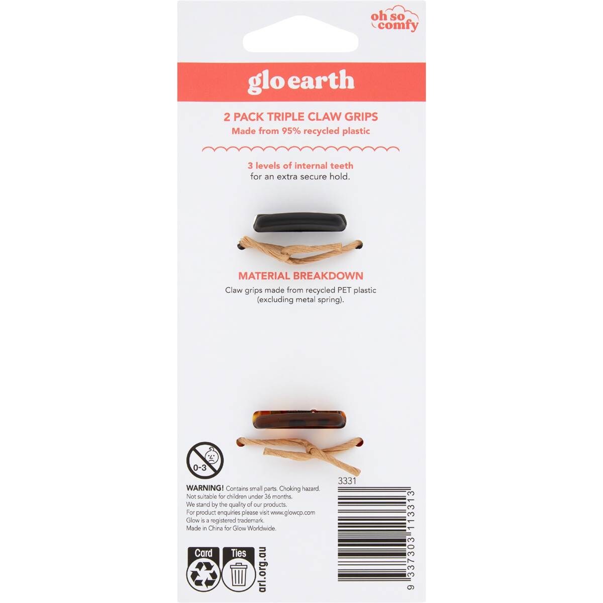 Gloearth Triple Grip Claws Grips 2 Pack Woolworths