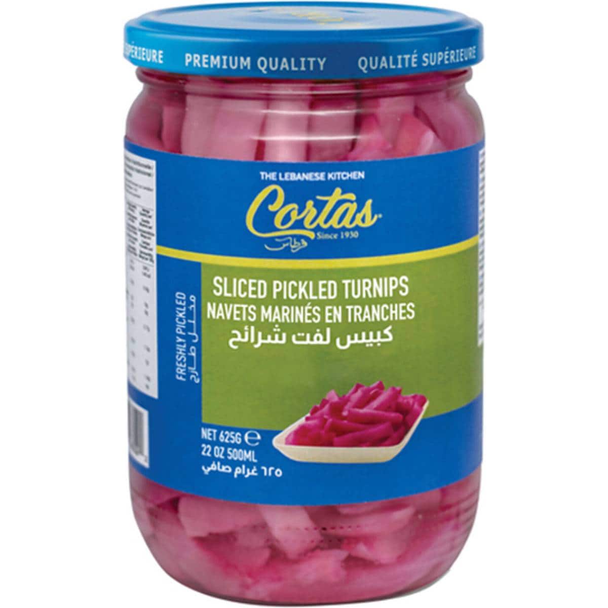 Cortas Sliced Pickled Turnips 1kg Woolworths