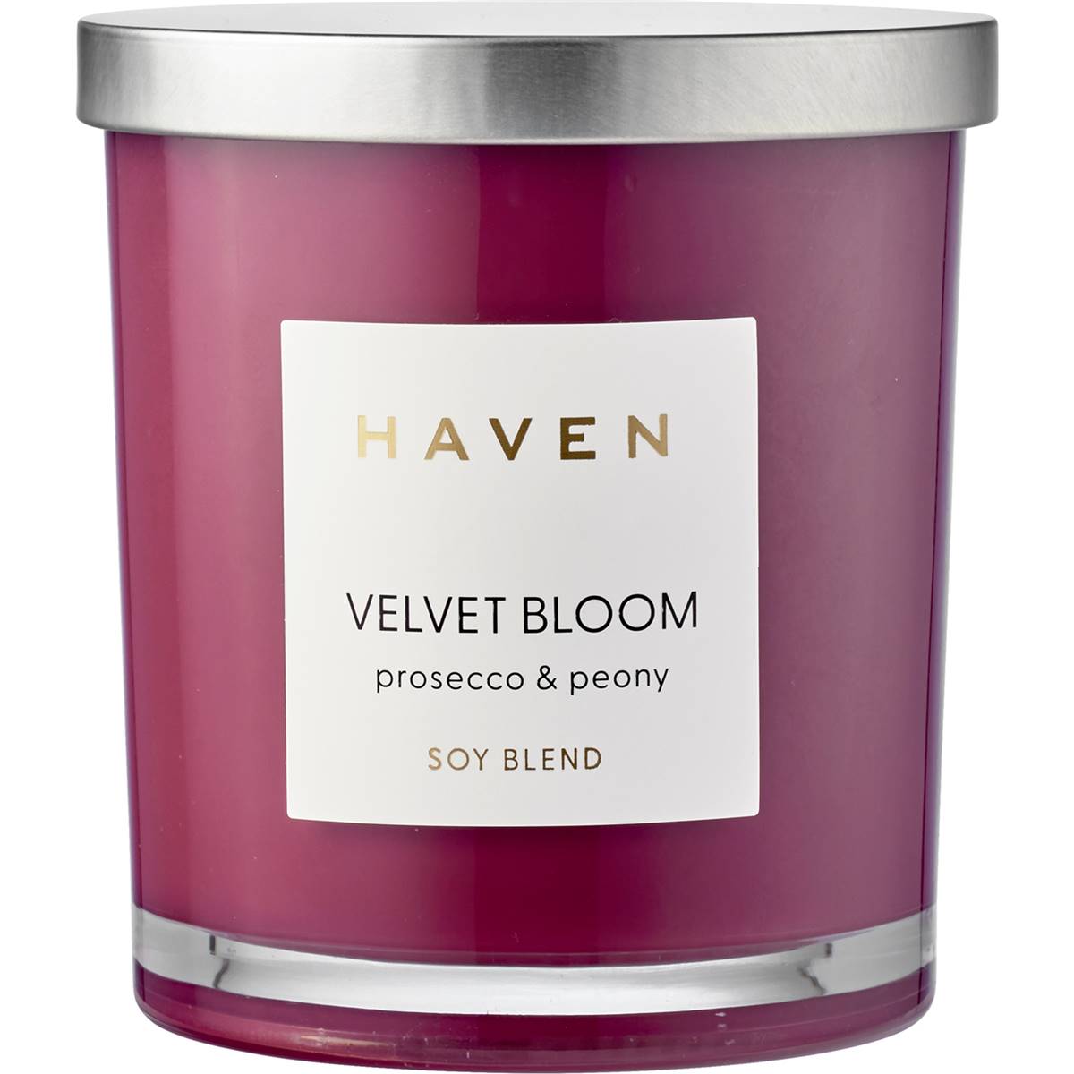 Haven Velvet Bloom Prosecco & Peony Soy Blend Candle