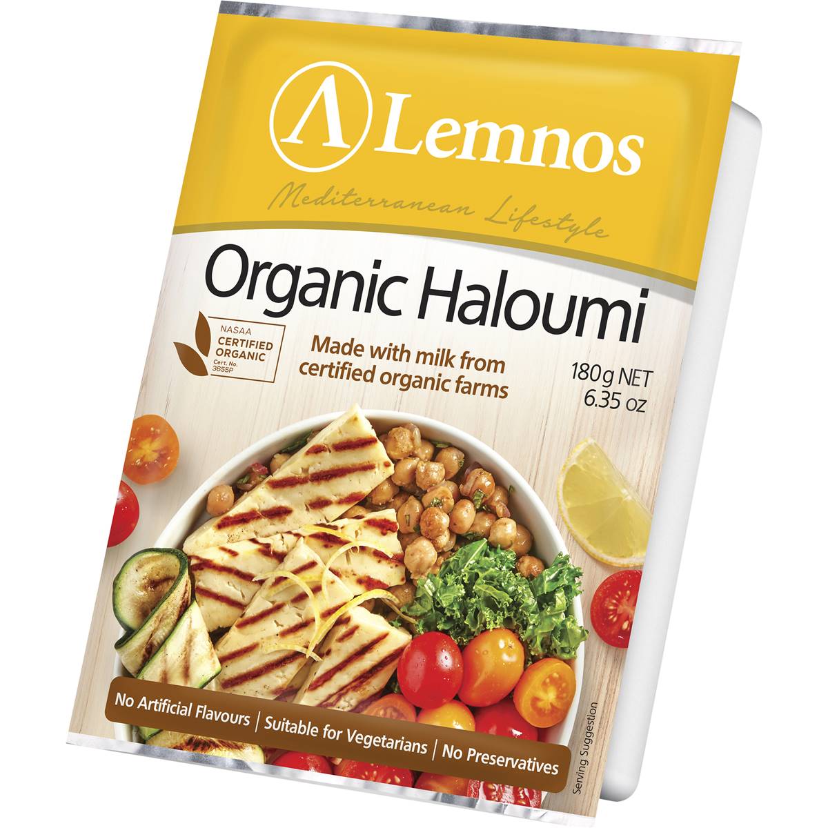 Lemnos Organic Haloumi Cheese