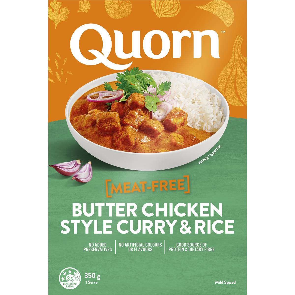 Quorn Meatfree Style Butter Chicken & Rice