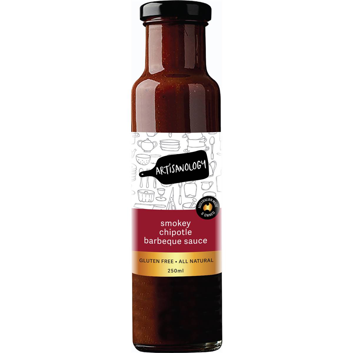 Artisanology Smokey Chipotle Barbeque Sauce 250ml | Woolworths