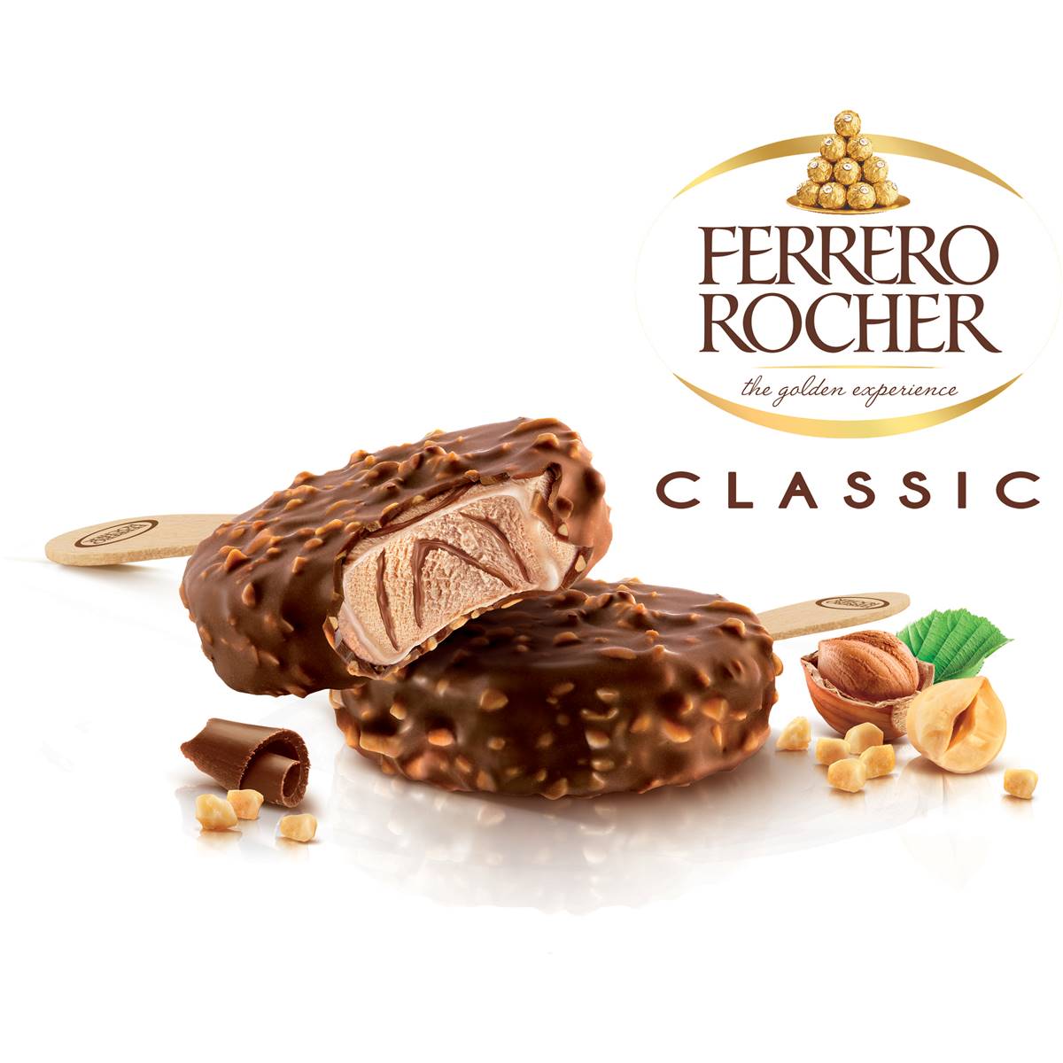 Ferrero Rocher Frozen Dessert Classic 4 Pack | Woolworths