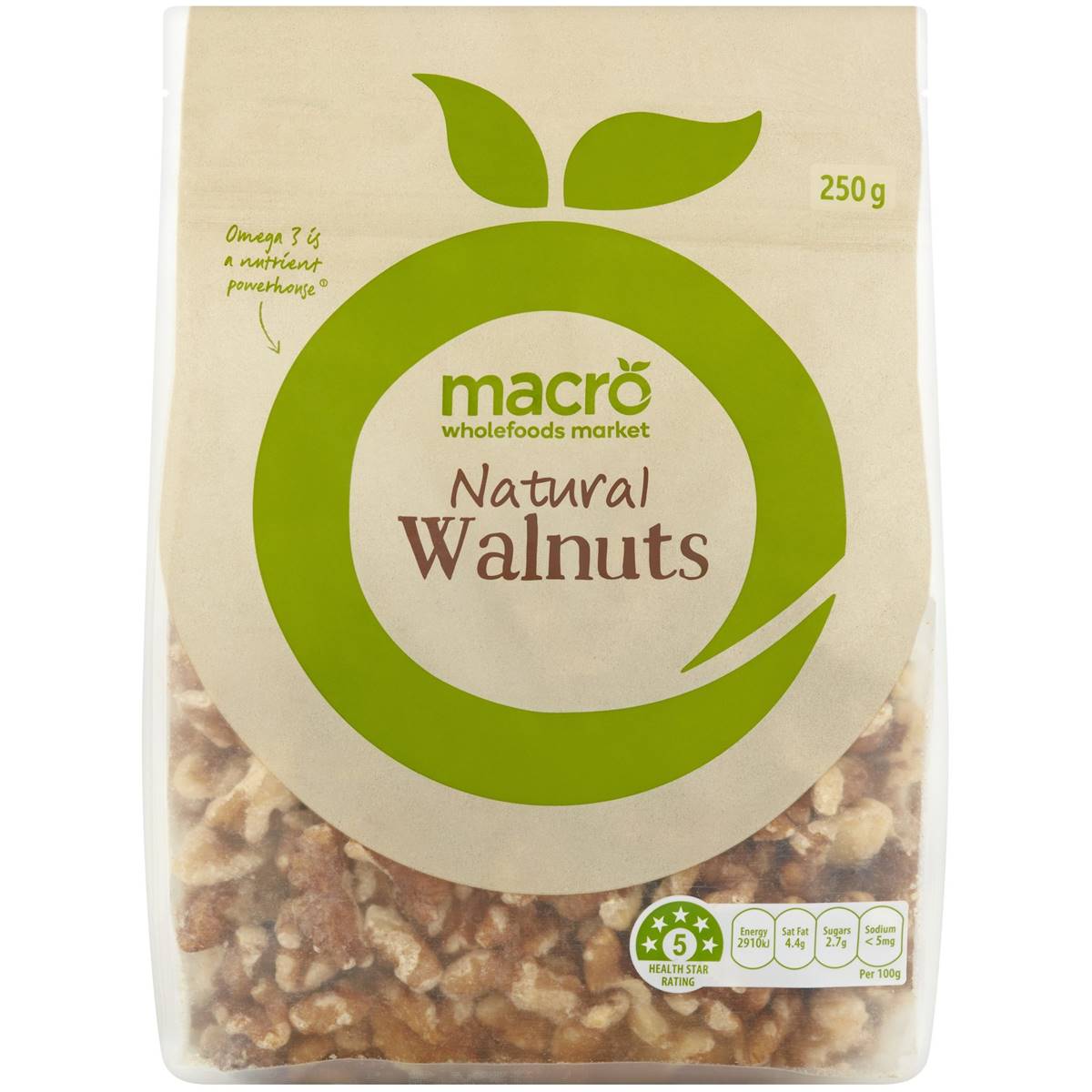 Macro Walnuts 250g | Woolworths