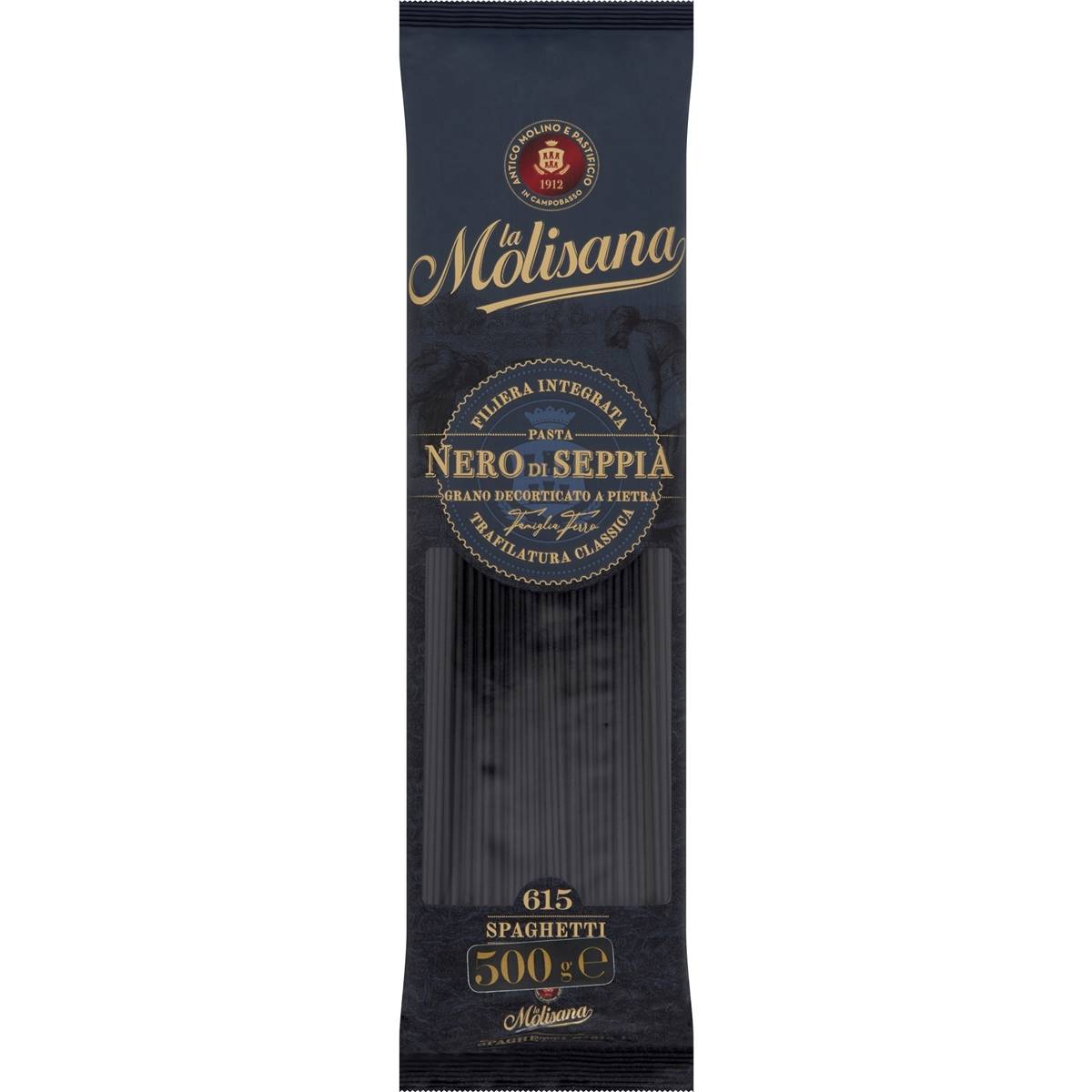 La Molisana Squid Ink Spaghetti 500g Woolworths