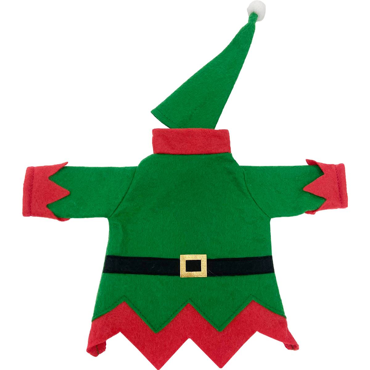 Christmas Novelty Bottle Cover Elf Each | Woolworths