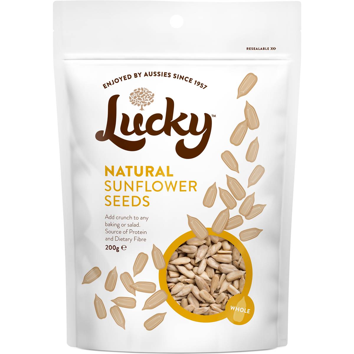 Lucky Sunflower Kernels 200g Woolworths