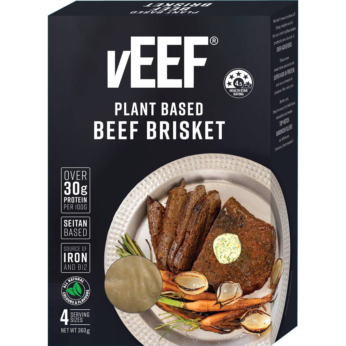 Veef Plant Based Beef Brisket 360g Woolworths