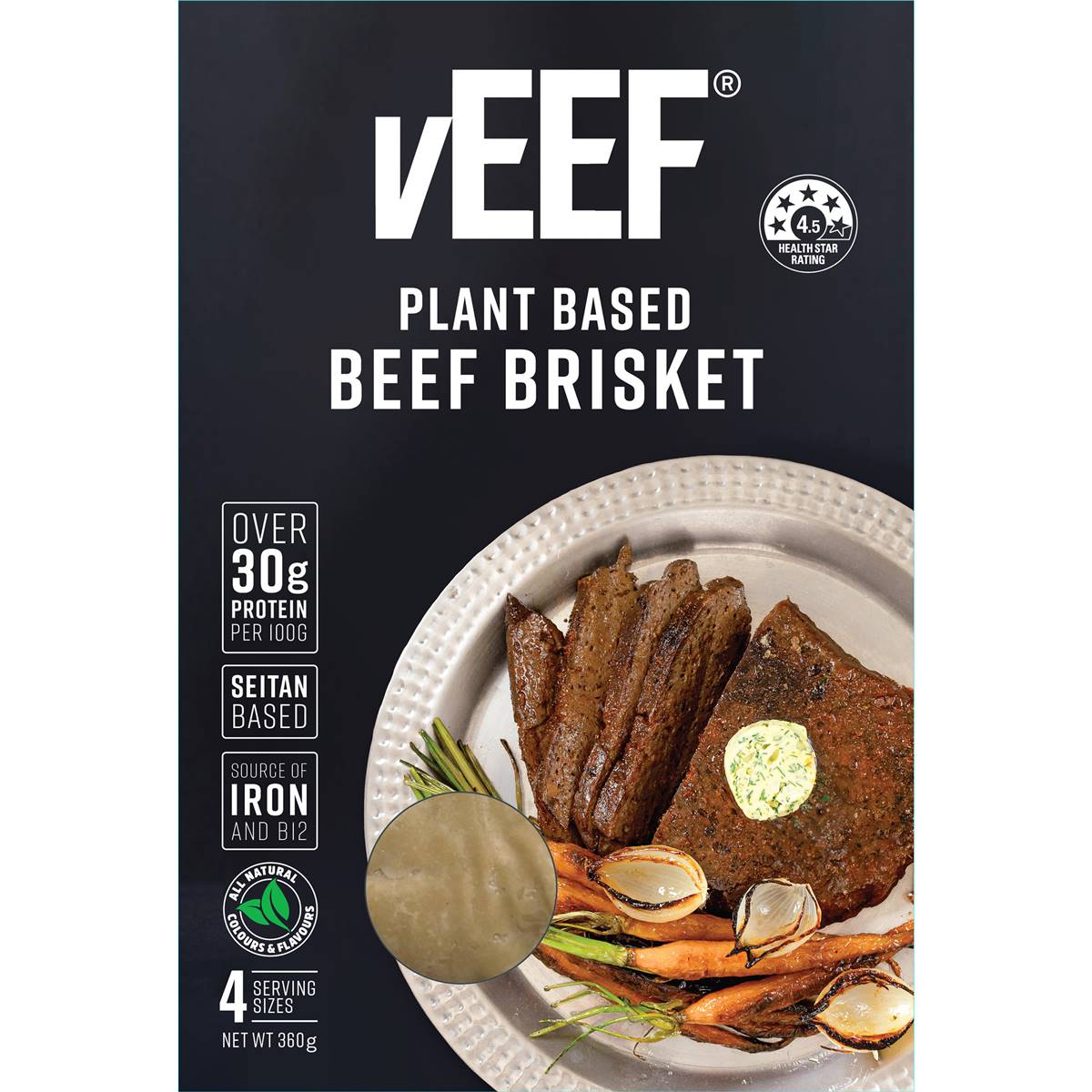 Veef Plant Based Beef Brisket 360g Woolworths
