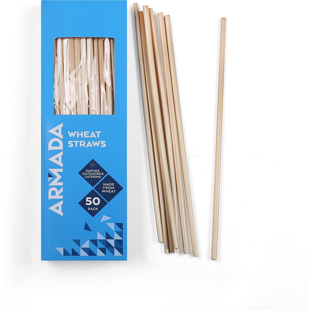 Armada Wheat Straws 50 Pack Woolworths