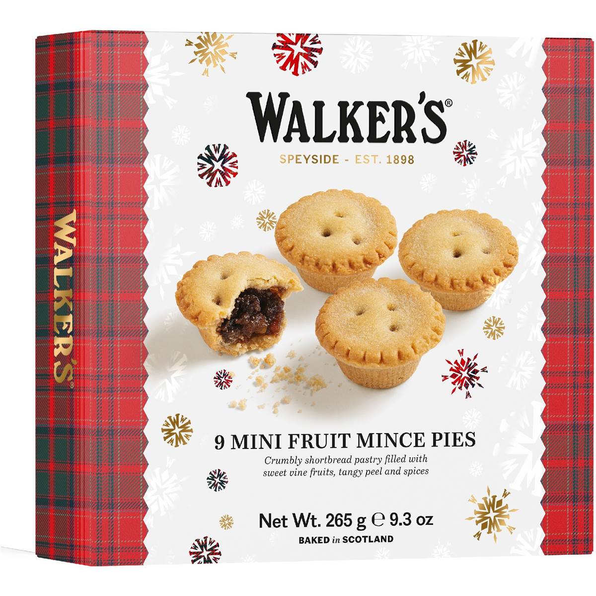 Walker's Luxury Miniature Fruit Mince Pies 9 Pack Woolworths