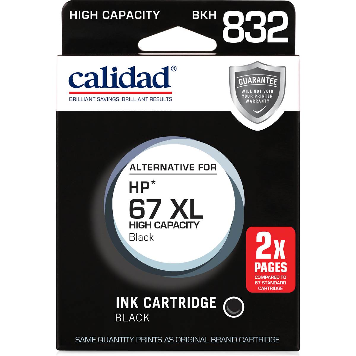 Calidad Hp 67 Xl Printer Ink Cartridge Each Woolworths