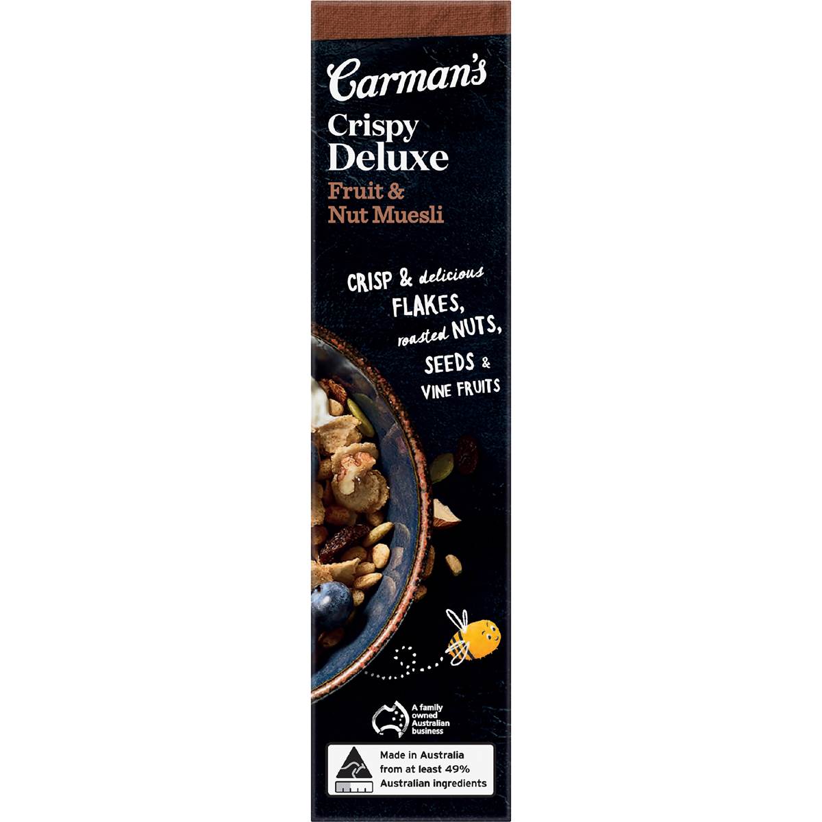 Carman's Muesli Crispy Deluxe Fruit & Nut 400g Woolworths