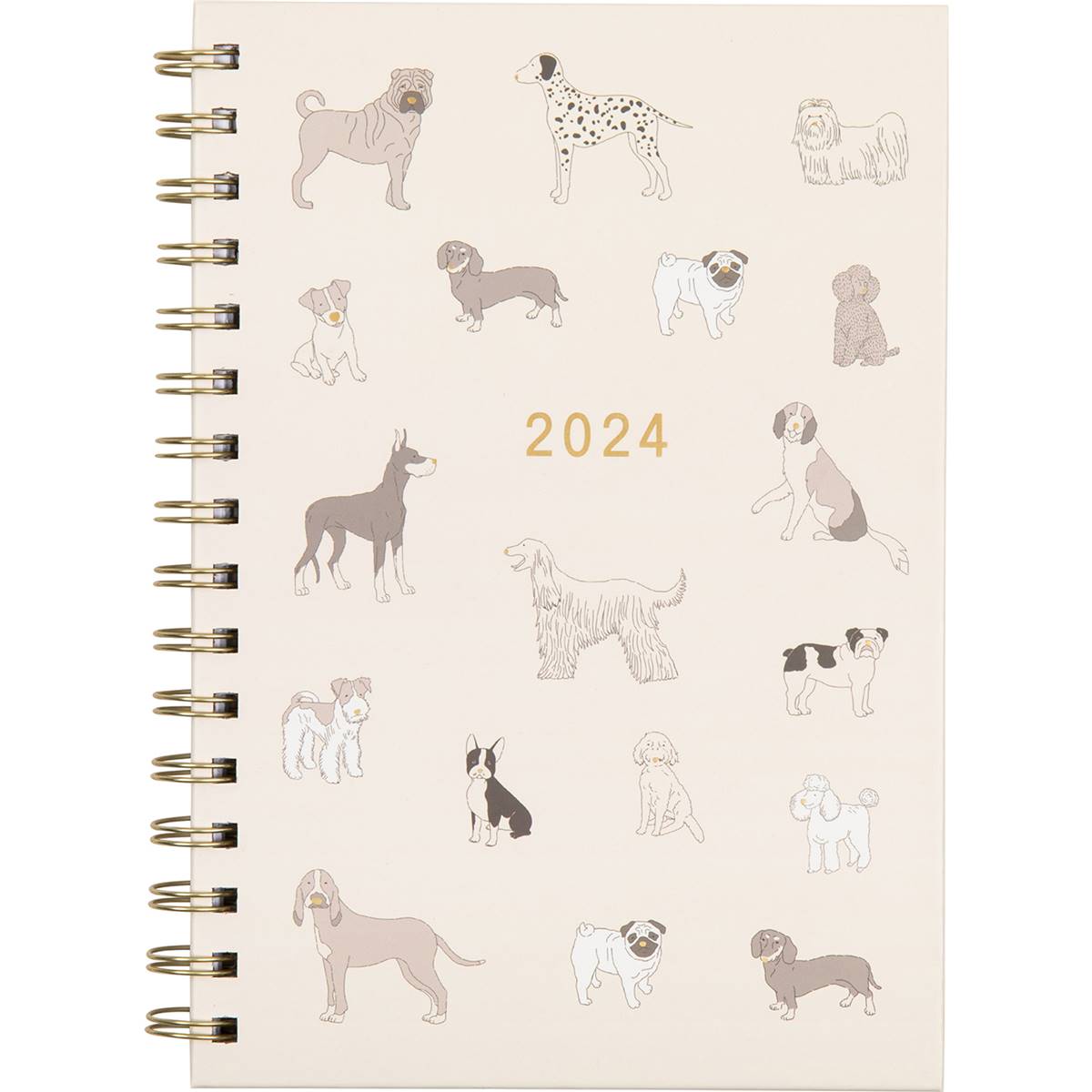 2024 Hardcover Spiral Diary Assorted Each Woolworths
