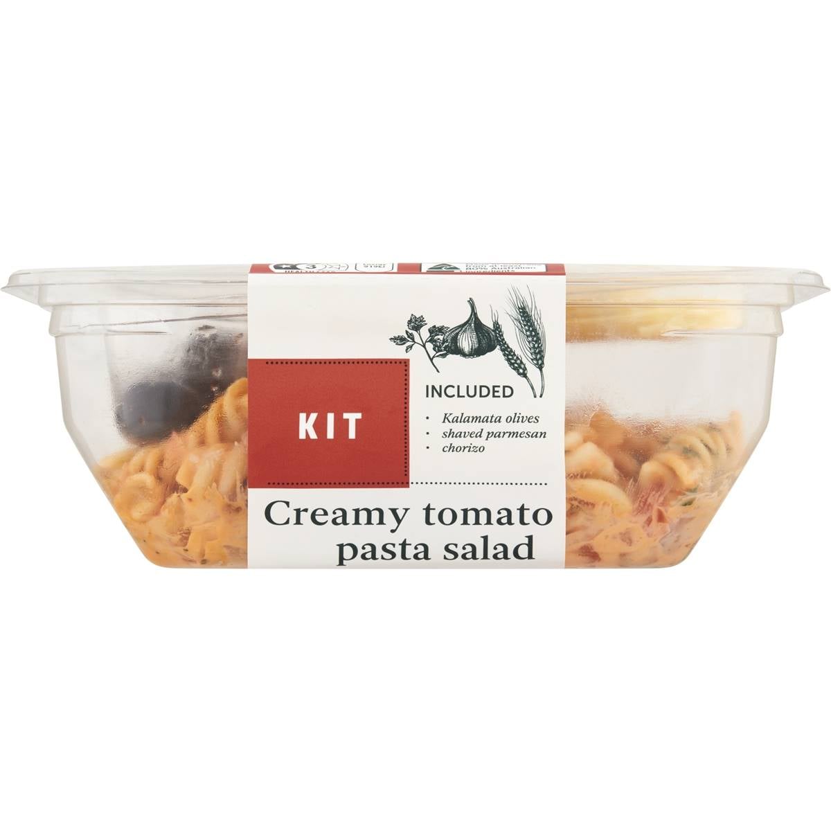 Woolworths Creamy Tomato Pasta Salad Kit 400g Woolworths
