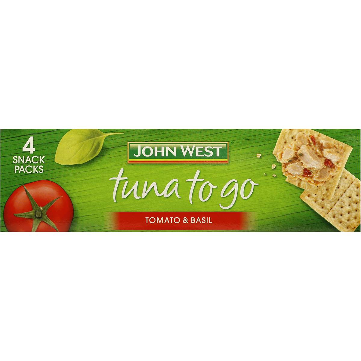 John West Tuna To Go Tomato And Basil 244g Woolworths