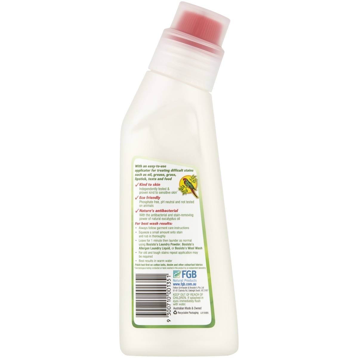 Bosisto's Euco Fresh Stain Remover Prewash 200ml Woolworths