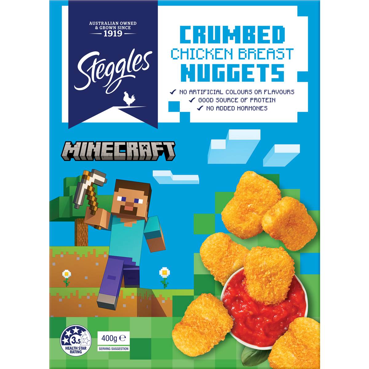 Steggles Premium Chicken Nuggets 400g Woolworths