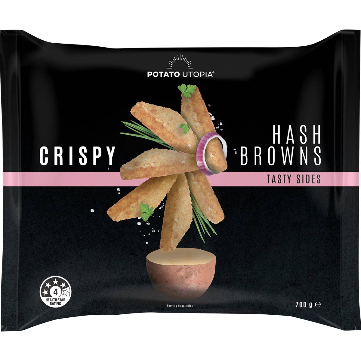 Potato Utopia Crispy Hash Browns 700g Woolworths