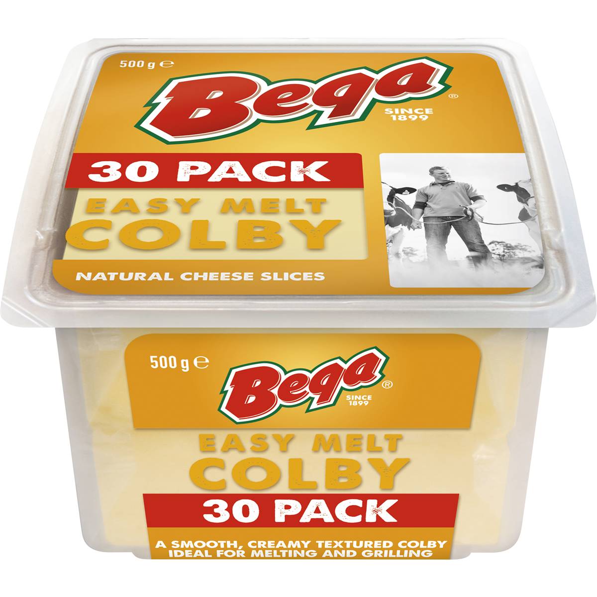 Bega Colby Slices 30 Pack Woolworths