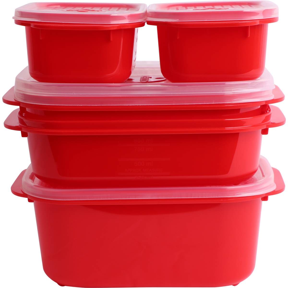 Decor Microsafe Easyheat Containers Value Pack 5 Pack Woolworths