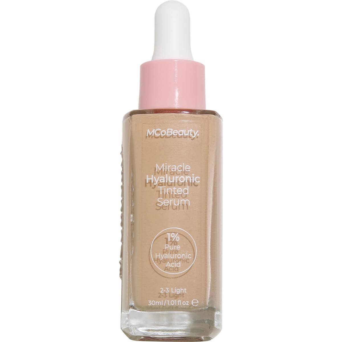 Mcobeauty Miracle Hyaluronic Tinted Serum 23 Light 30ml Woolworths