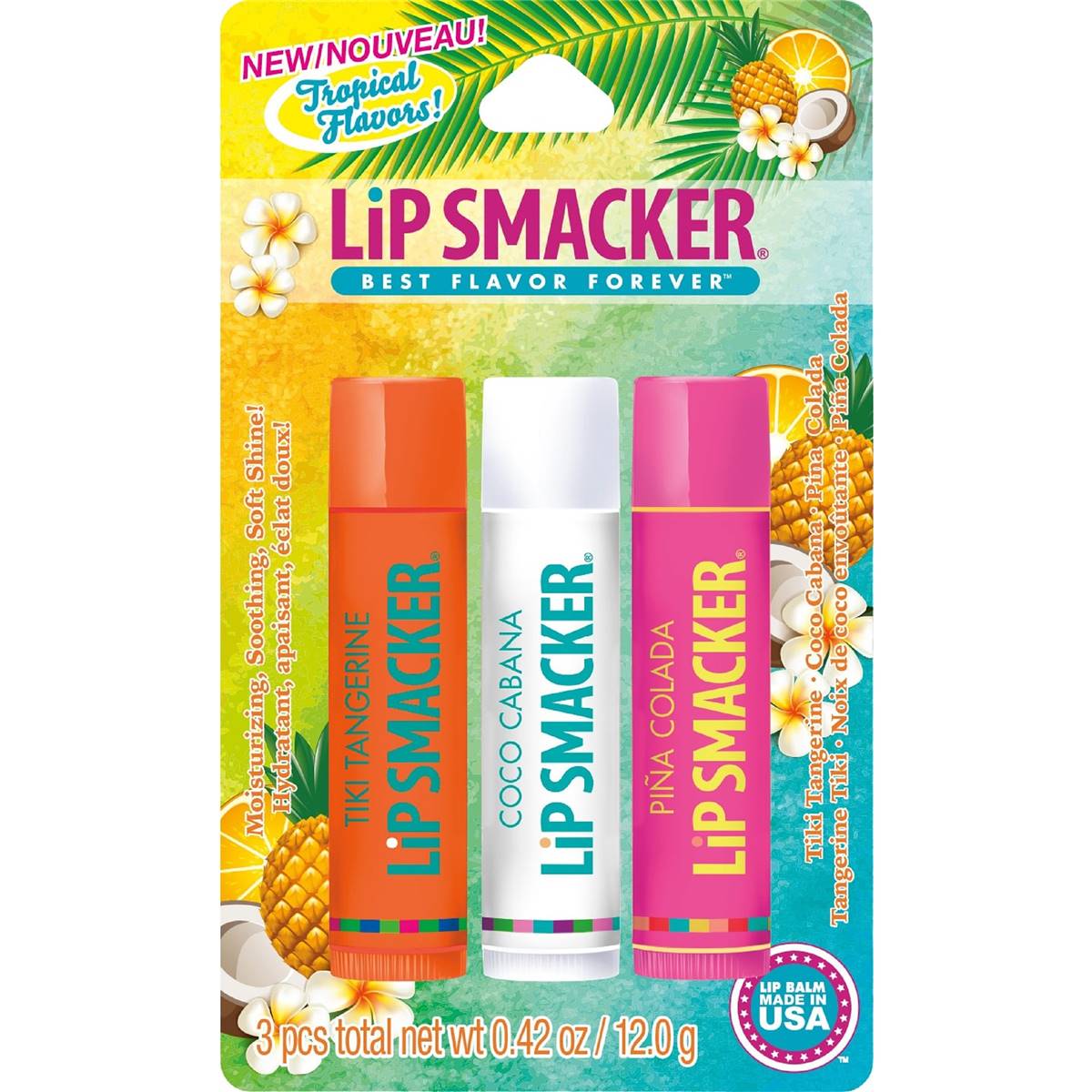 Lip Smacker Lip Gloss Assorted 3 Pack | Woolworths