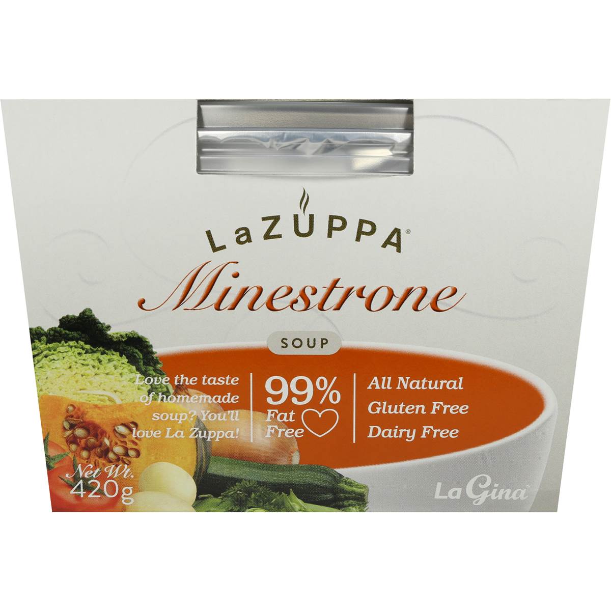 La Zuppa Microwave Soup Minestrone 420g Woolworths