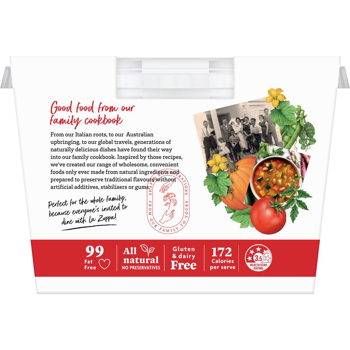 La Zuppa Microwave Soup Minestrone 420g Woolworths