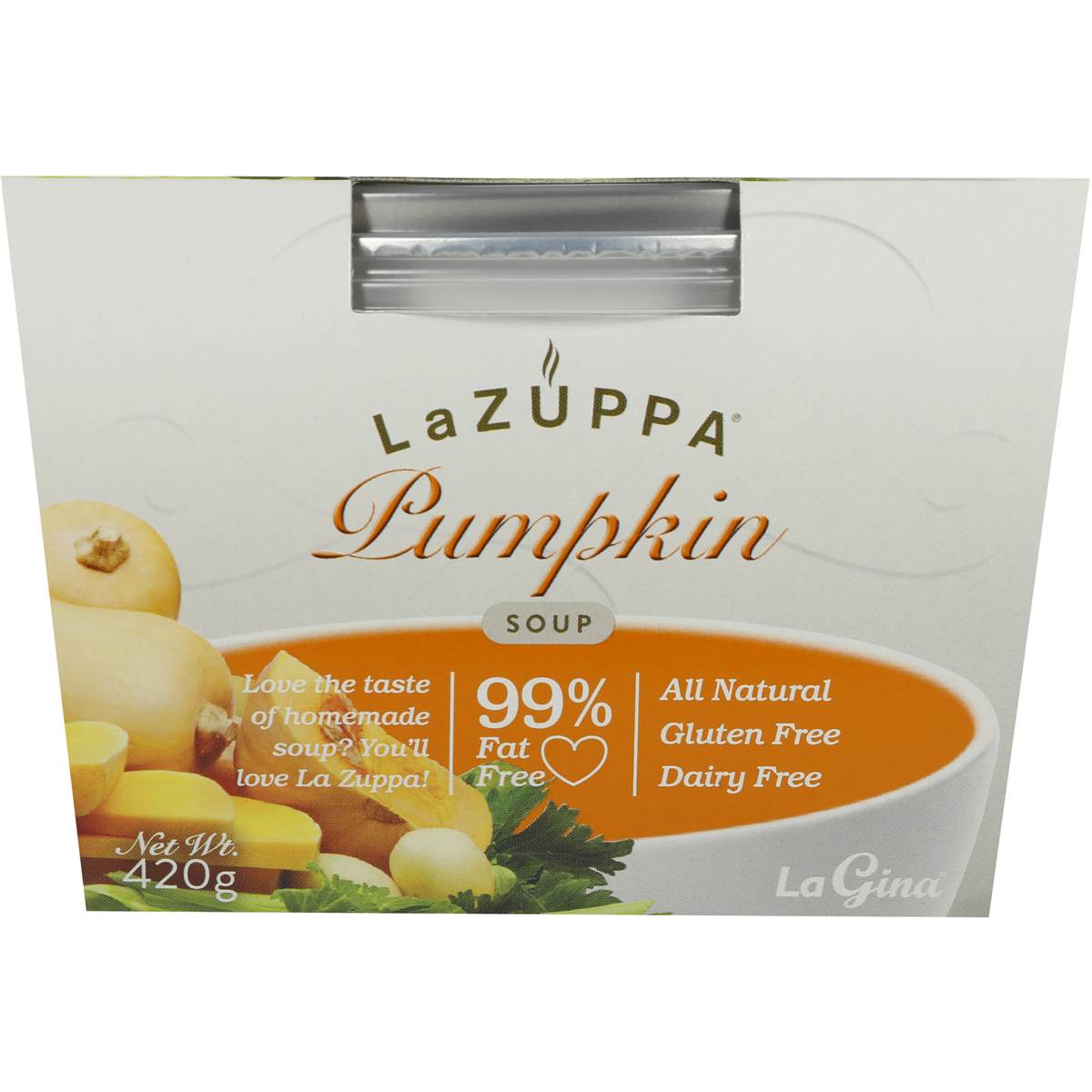 La Zuppa Microwave Soup Pumpkin 420g Woolworths