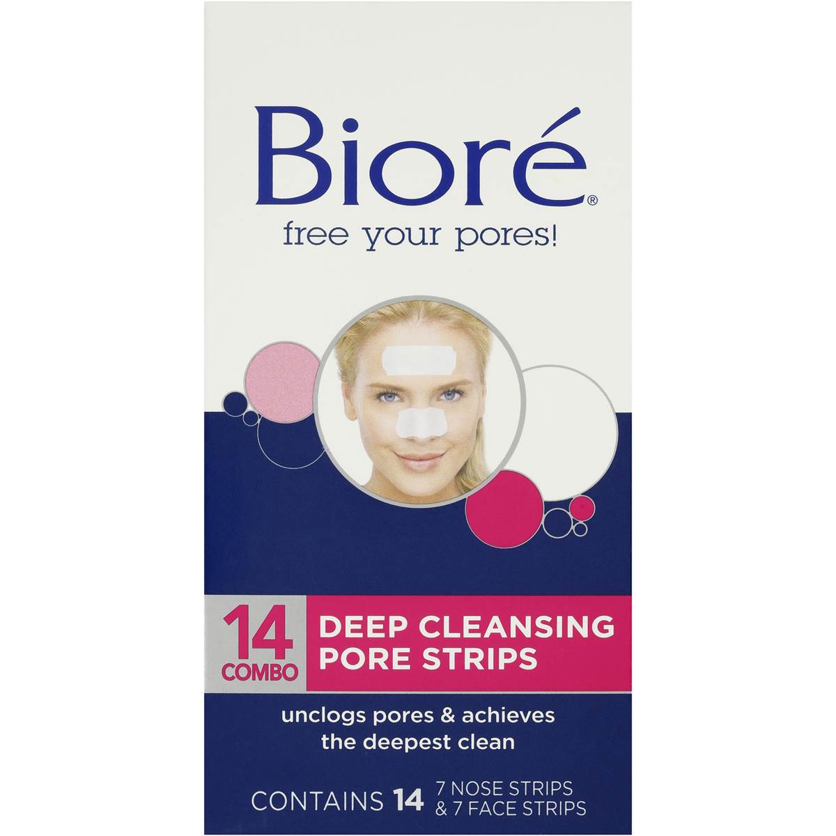 Biore deep cleansing pore strips