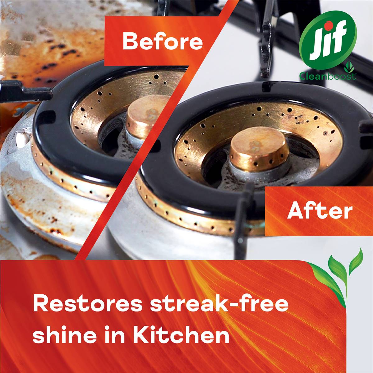 Jif Power & Shine Kitchen Spray 500ml Woolworths