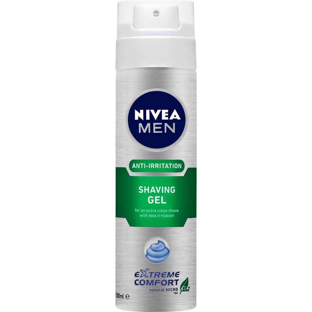 Nivea Men Antiirritation Shaving Gel Camomile & Licorice Root 200ml
