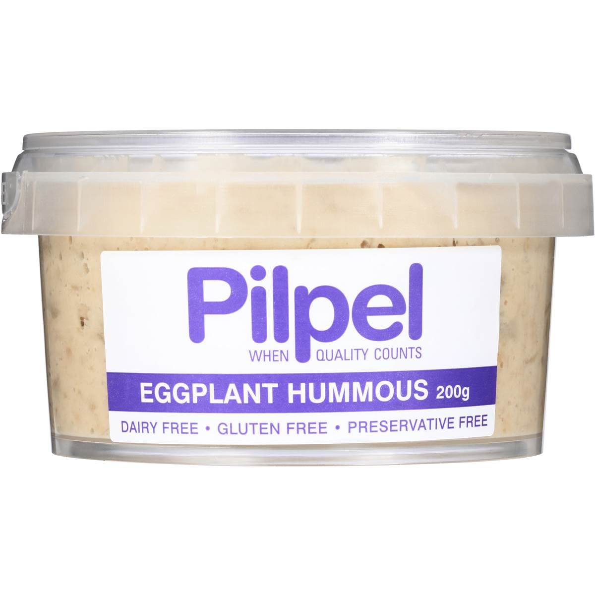 Pilpel Eggplant Hummous Dip 200g Woolworths