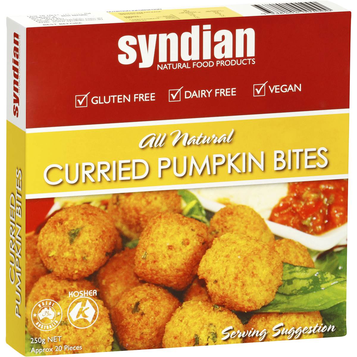 Syndian Curried Pumpkin Bites