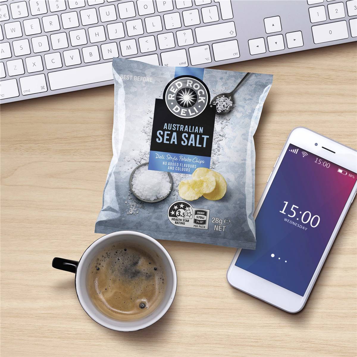 Red Rock Deli Potato Chips Multipack Variety Deli Style 28g X10 Pack