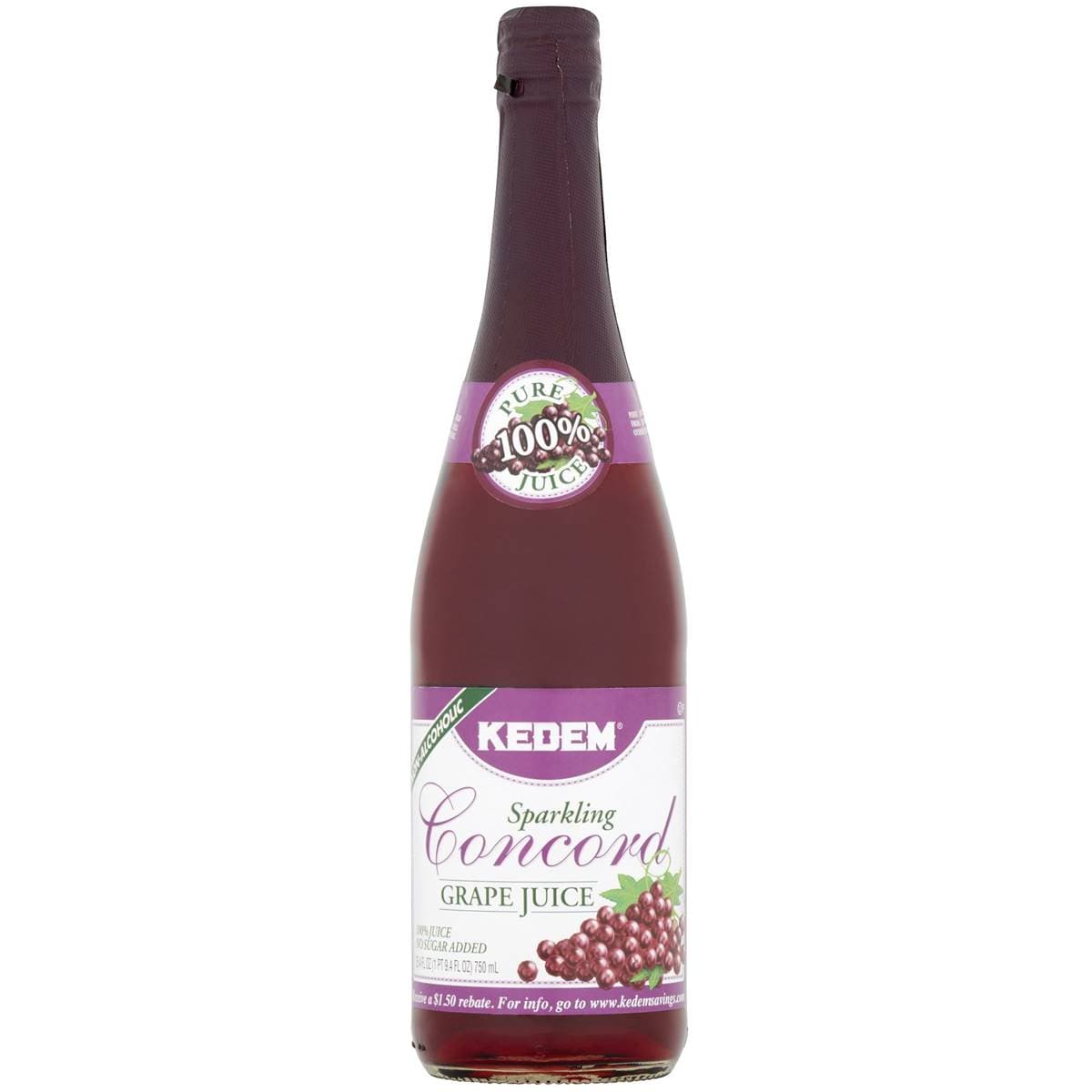 Kedem Sparkling Concord Grape Juice 750ml Woolworths