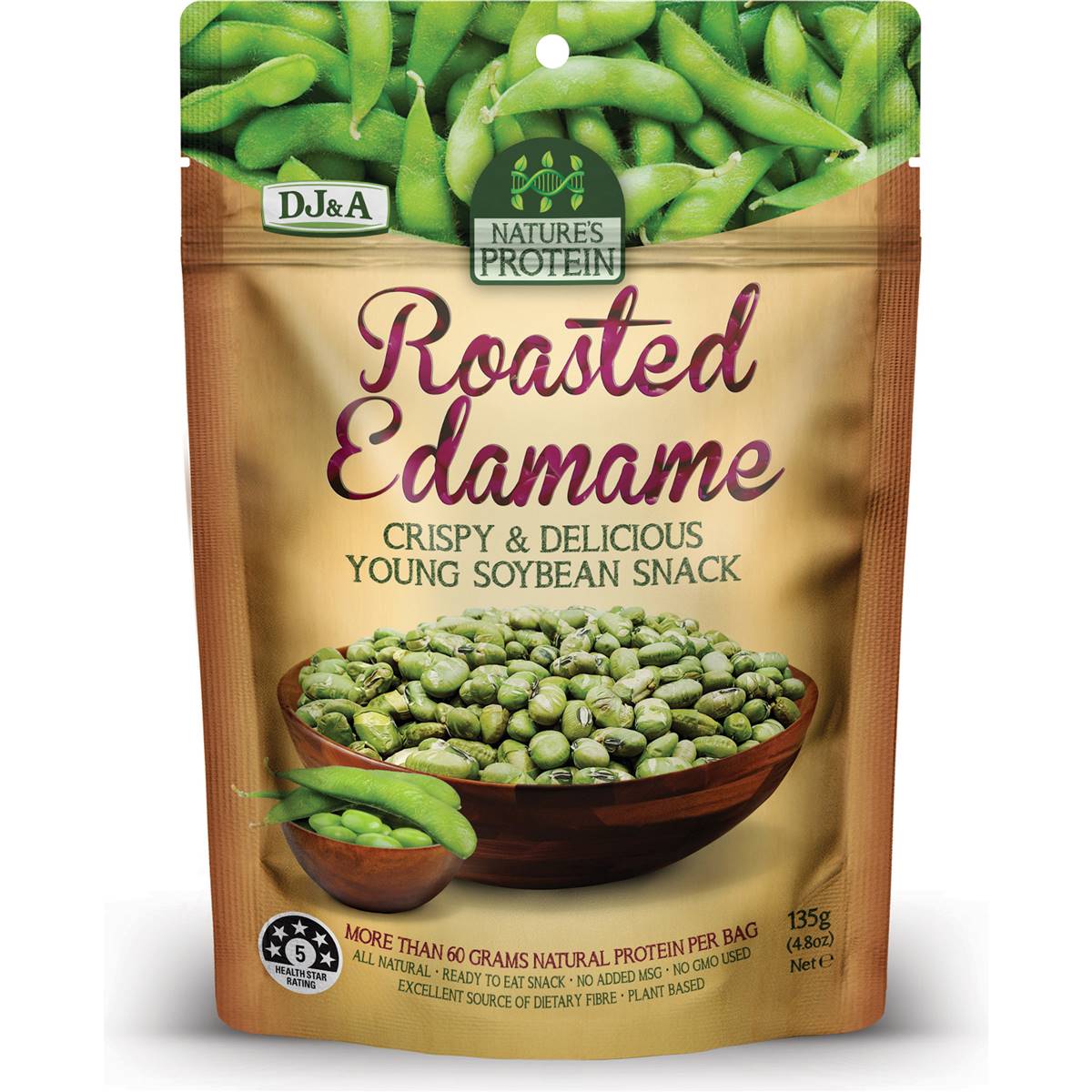 Nature's Protein Roasted Edamame 