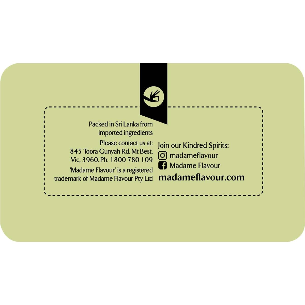 Madame Flavour Loose Leaf Tea Green Jasmine & Pear 50g Woolworths