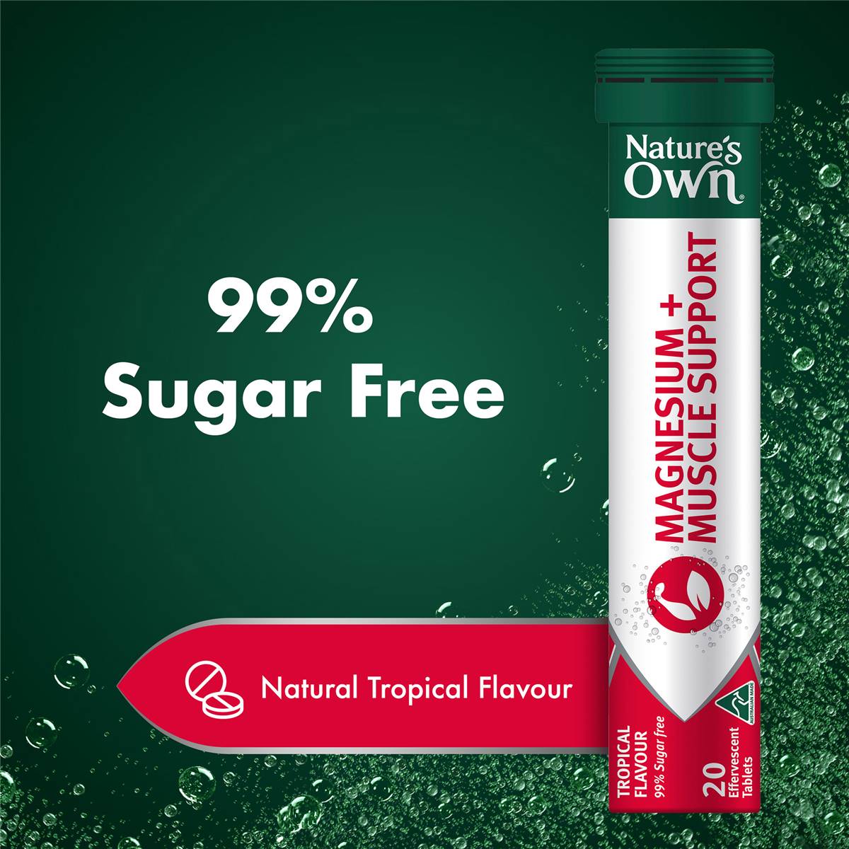 Nature's Own Magnesium+ Muscle Effervescent With High Strength