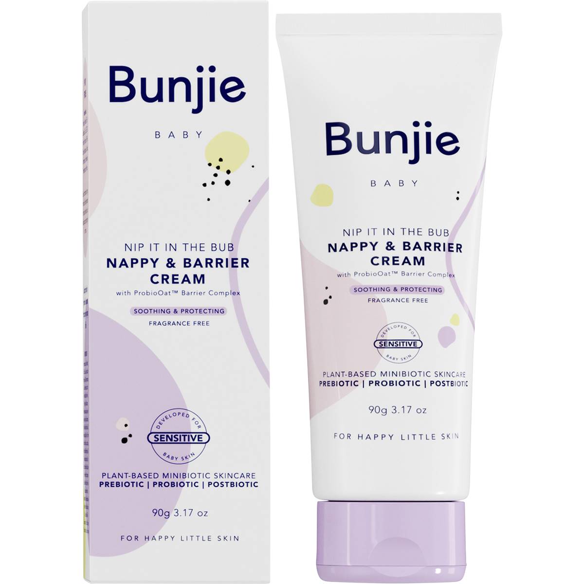 Bunjie Baby Nappy & Barrier Cream 90g Woolworths