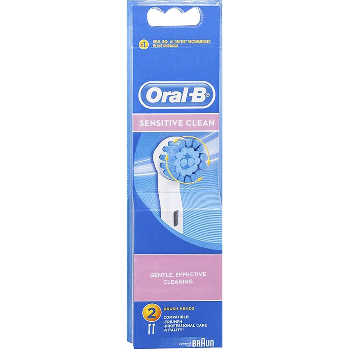 Oralb Electric Toothbrush Sensitive Toothbrush Replacement Heads 2