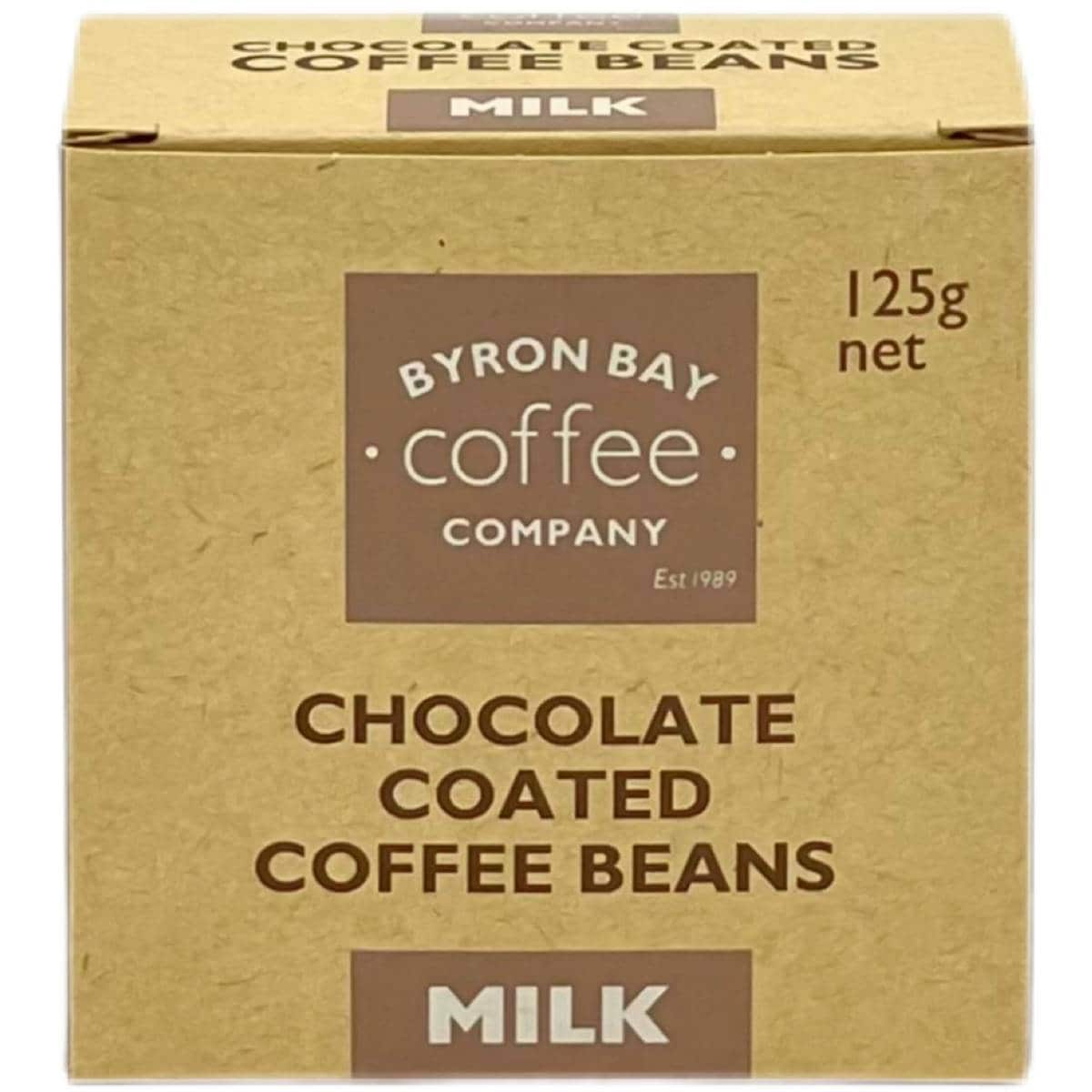 Byron Bay Coffee Co. Chocolate Coated Coffee Beans 125g Gift Box Each