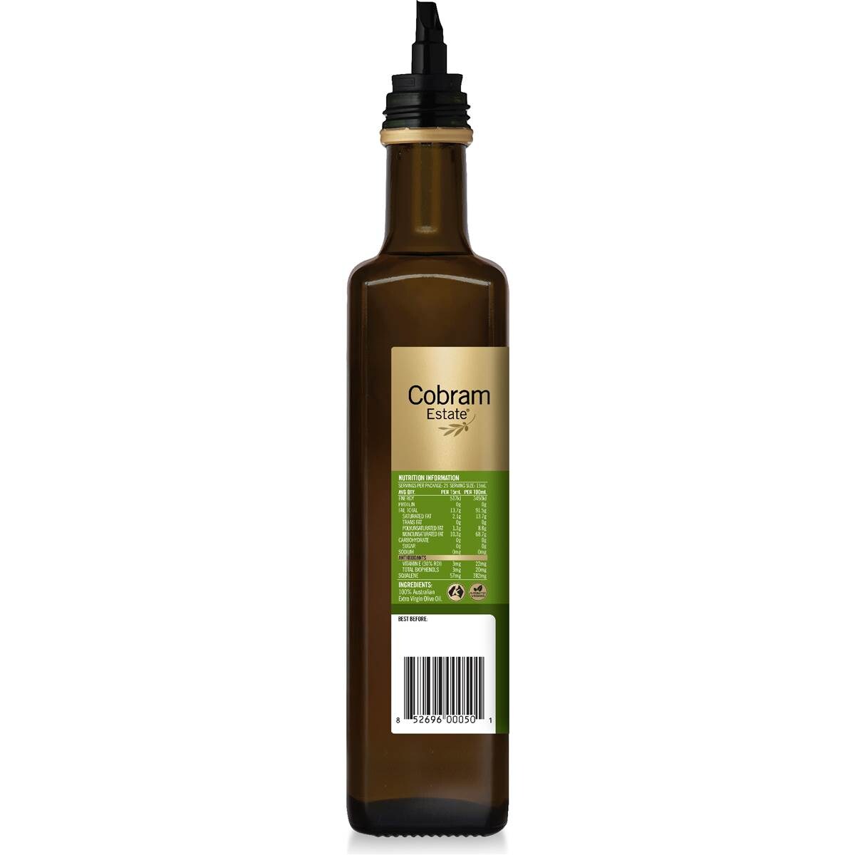 Cobram Estate Australian Extra Virgin Light Olive Oil 375ml Woolworths