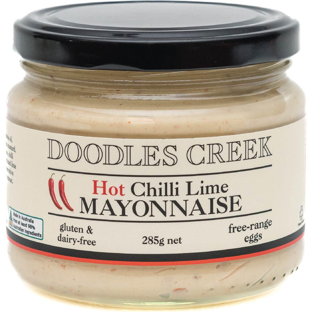 Doodles Creek Mayonnaise Chilli Lime & Coriander 285g Woolworths