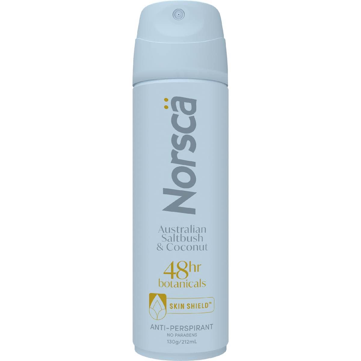 Norsca Aerosol Deodorant Salt Bush & Coconut 130g