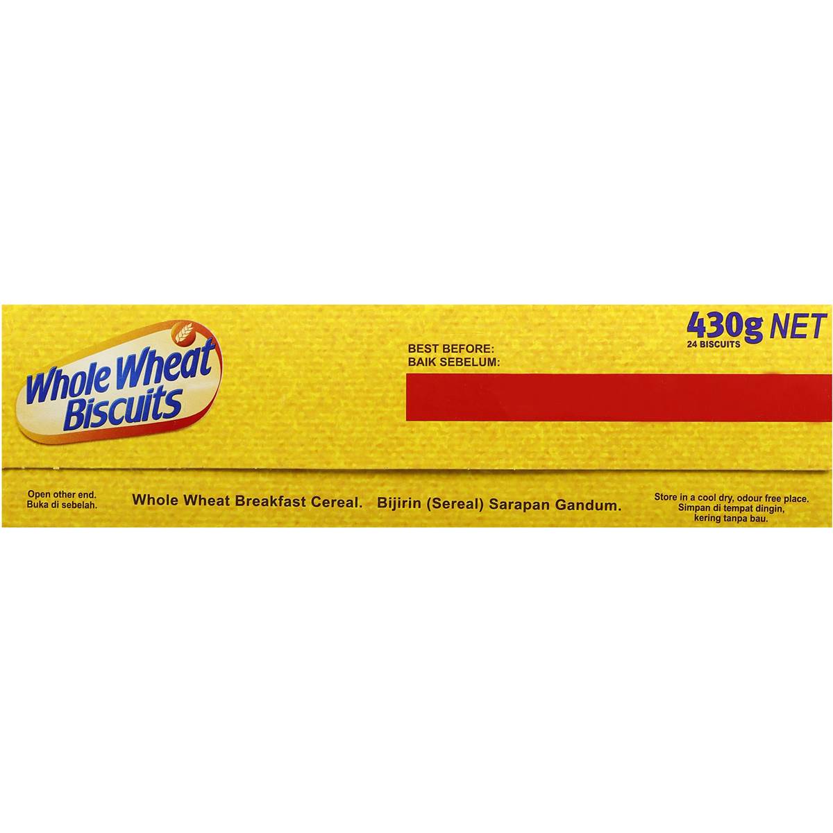 Whole Wheat Biscuits 430g Woolworths